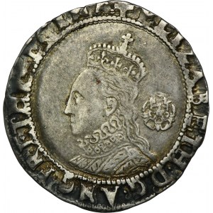 England, Elizabeth I, 6 Pence London 1578