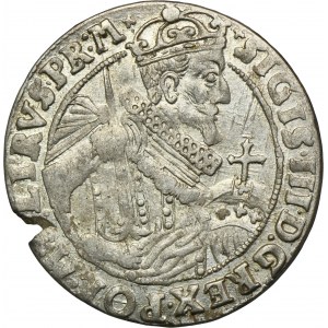 Sigismund III Vasa, 1/4 Thaler Bromberg 1624 - PR:M