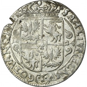 Sigismund III Vasa, 1/4 Thaler Bromberg 1624 - PR:M