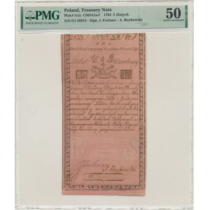 5 zl. 1794 - N. D 1. - PMG 50