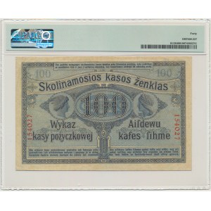 Poznaň, 100 rublů 1916 - 6 figur - PMG 40