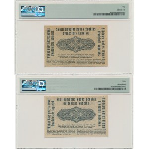 Posen, lot 20 Kopecks 1916 - PMG 50 (2 pcs.)