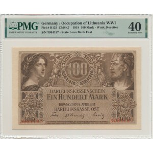 Kowno, 100 Mark 1918 - PMG 40