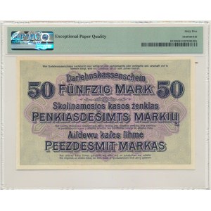 Kowno, 50 marek 1918 - E - PMG 65 EPQ