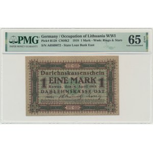 Kowno, 1 marka 1918 - A - PMG 65 EPQ