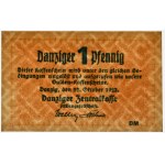 Danzig, 1 Fenig 1923 - Oktober - PMG 63 EPQ