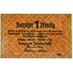 Danzig, 1 Pfennig 1923 - October - PMG 63 EPQ