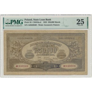 250,000 marks 1923 - AH - PMG 25