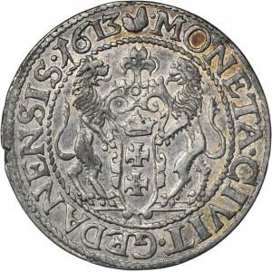 Sigismund III Vasa, 1/4 Thaler Danzig 1613 - RARE
