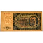 20 Gold 1948 - BC - PMG 64 - erste Serie der Sorte