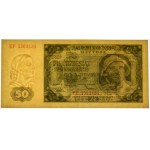 50 gold 1948 - EF - PMG 64