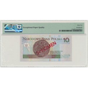 10 Zloty 1994 - MODELL - AA 0000000 - Nr. 162 - PMG 65 EPQ