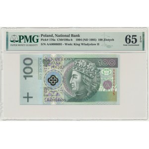 100 złotych 1994 - AA - PMG 65 EPQ