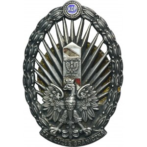 Odznaka Korpusu Ochrony Pogranicza ,,Za Służbę Graniczną” - wzór II