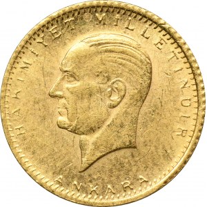 Turkey, Mustafa Kemal Ataturk, 25 Kurus 1923 AN38