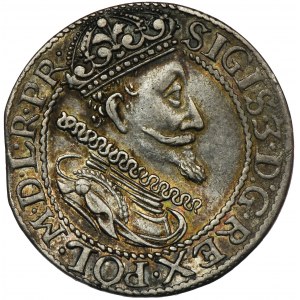 Sigismund III Vasa, 1/4 Thaler Danzig 1613 - RARE