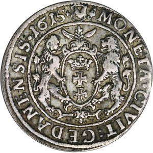 Sigismund III Vasa, 1/4 Thaler Danzig 1615
