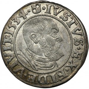 Duchy of Prussia, Albert Hohenzollern, Groschen Königsberg 1534