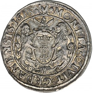 Sigismund III Vasa, 1/4 Thaler Danzig 1615