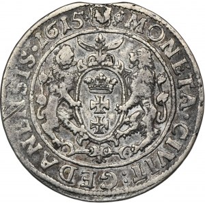 Sigismund III Vasa, 1/4 Thaler Danzig 1615