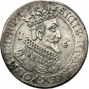 Sigismund III Vasa, 1/4 Thaler Danzig 1623 - PR•