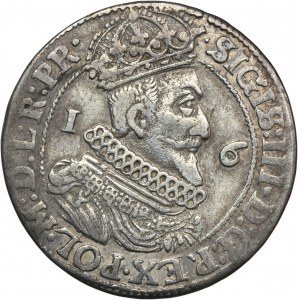 Sigismund III Vasa, 1/4 Thaler Danzig 1623 - PR•