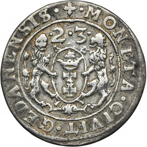 Žigmund III Vasa, Ort Gdansk 1623 - PR-