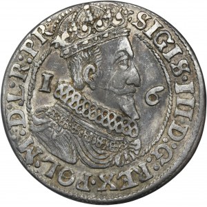 Sigismund III Vasa, 1/4 Thaler Danzig 1624/3 - PR•