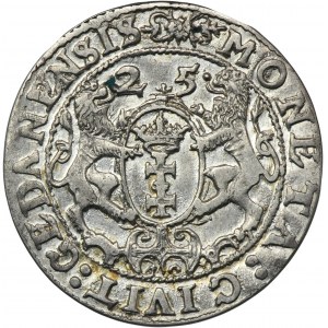 Sigismund III Vasa, 1/4 Thaler Danzig 1625 - PR•