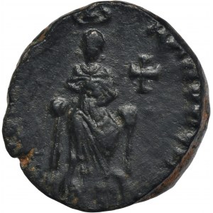 Roman Imperial, Aelia Eudoxia, Follis