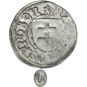 Casimir IV Jagiellon, Schilling Thorn undated - VERY RARE, error KΛZIMIRD