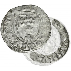 Casimir IV Jagiellon, Schilling Danzig undated - error KΛSINIRVS
