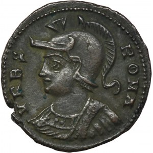 Römisches Reich, Konstantin I. der Große, Follis - RARE, Gedenkausgabe