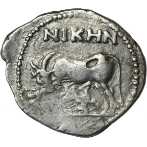 Řecko, Illyria, Apollonia, Drachma - Niken
