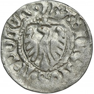 Casimir IV Jagiellon, Schilling Danzig undated - RARE, crescent
