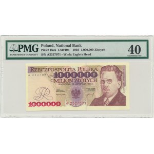 1 milion złotych 1993 - A - PMG 40 - pierwsza seria