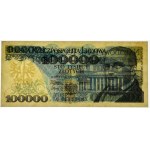 100.000 złotych 1990 - A - PMG 66 EPQ - pierwsza seria