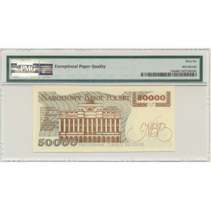 50.000 złotych 1989 - AA - PMG 66 EPQ