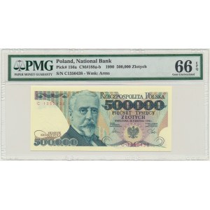 500,000 PLN 1990 - C - PMG 66 EPQ