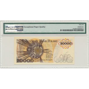 20.000 złotych 1989 - W - PMG 66 EPQ
