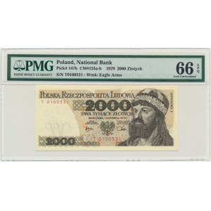 2,000 Gold 1979 - T - PMG 66 EPQ