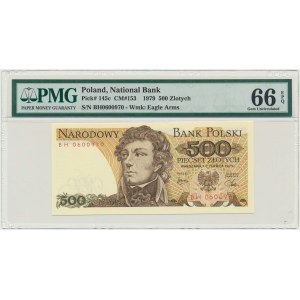 500 zlotých 1979 - BH - PMG 66 EPQ