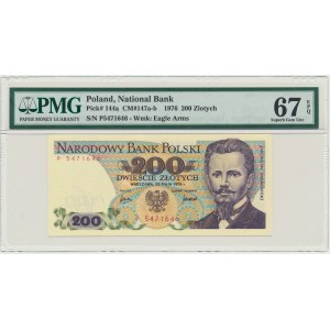 200 Gold 1976 - P - PMG 67 EPQ