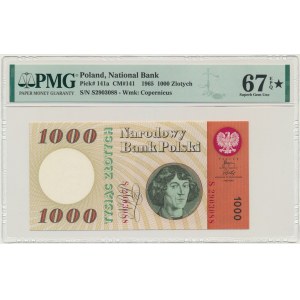 1 000 zlatých 1965 - S - PMG 67 EPQ ★