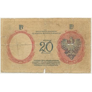 20 zlatých 1924 - II EM.C - dobový falzifikát