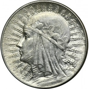 Kopf einer Frau, 5 Zloty Warschau 1933