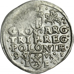 Sigismund III Vasa, 3 Groschen Posen 1595