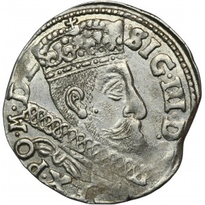 Žigmund III Vaza, Trojak Poznaň 1598 - Zriedkavé, chyba mincovne