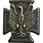 Badge of the 6th Infantry Regiment of the Polish Legions with a miniature