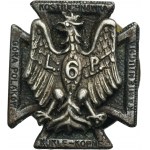 Odznaka 6 Pułku Piechoty Legionów Polskich z miniaturą